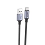 Kabel USB TYP C 1.2m czarny FONENG X95 3A