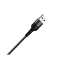 Kabel USB iPhone Lightning 1m czarny JELLICO A20 3.1A