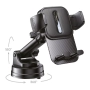 Uchwyt do szyby/kratki/kokpit Forcell F-Grip Guardian czarny