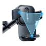 Uchwyt do szyby/kratki/kokpit Forcell F-Grip Guardian czarny